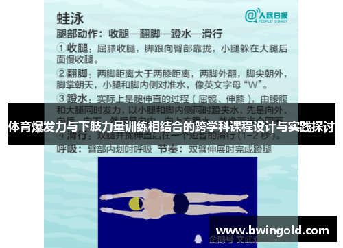体育爆发力与下肢力量训练相结合的跨学科课程设计与实践探讨